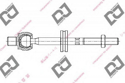 DJ PARTS dr1070 -  Осевой шарнир, рулевая тяга